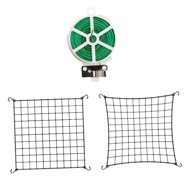 Red de enrejado para plantas, malla para carpas de cultivo, red Scrog, de enrejado para pepinos, accesorios de jardinería para exteriores SG