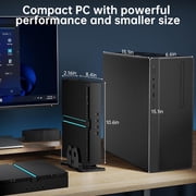 Mini Gaming PC i9-13900F with GeForce RTX4070, Mini Game Desktop Computer 32G DDR5 RAM 1T SSD, Windows 11 Pro, WiFi6E BT5.3, Optical, 1* HDMI 3* DP, 8K, Four Display for Gaming/Design