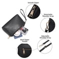 thumbnail image 6 of GAEKEAO Crossbody Bags for Women RFID Blocking Leather Shoulder Purse with Adjustable Strap & Top Zipper, 6 of 7