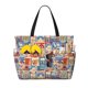 thumbnail image 1 of Fotbe Set Of Travel Vintage Bolsa de Viaje para Playa - Resistente al Agua, Bolsa Tote de Gran Capacidad y Ligera con 7 Bolsillos para Mujeres y Hombres, 1 of 7