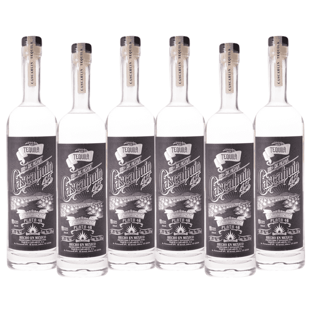 PACK DE 6 TEQUILA CASCAHUIN PLATA 750ML