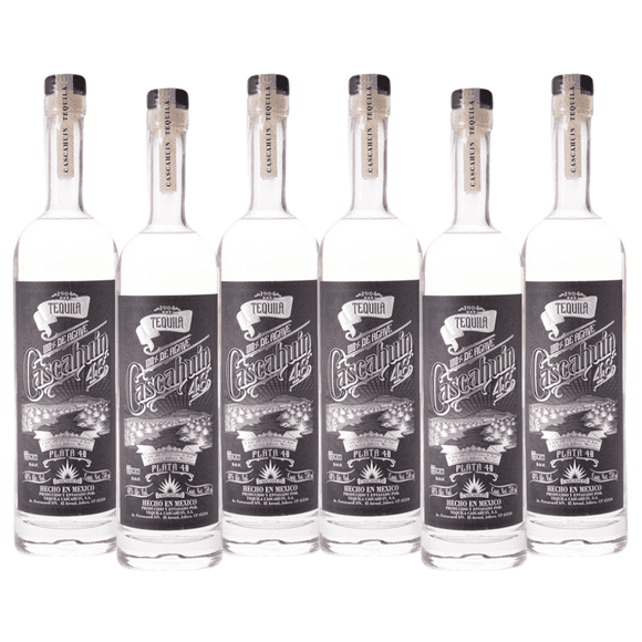 PACK DE 6 TEQUILA CASCAHUIN PLATA 750ML