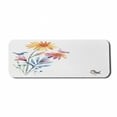 thumbnail image 1 of Watercolor Computer Mouse Pad, Springtime Flowers with Birds Unusual Color Scheme Brush Effect, Rectangle Non-Slip Rubber Mousepad Large, 31" x 12" Gaming Size, Slate Blue Lavender, by Ambesonne, 1 of 2