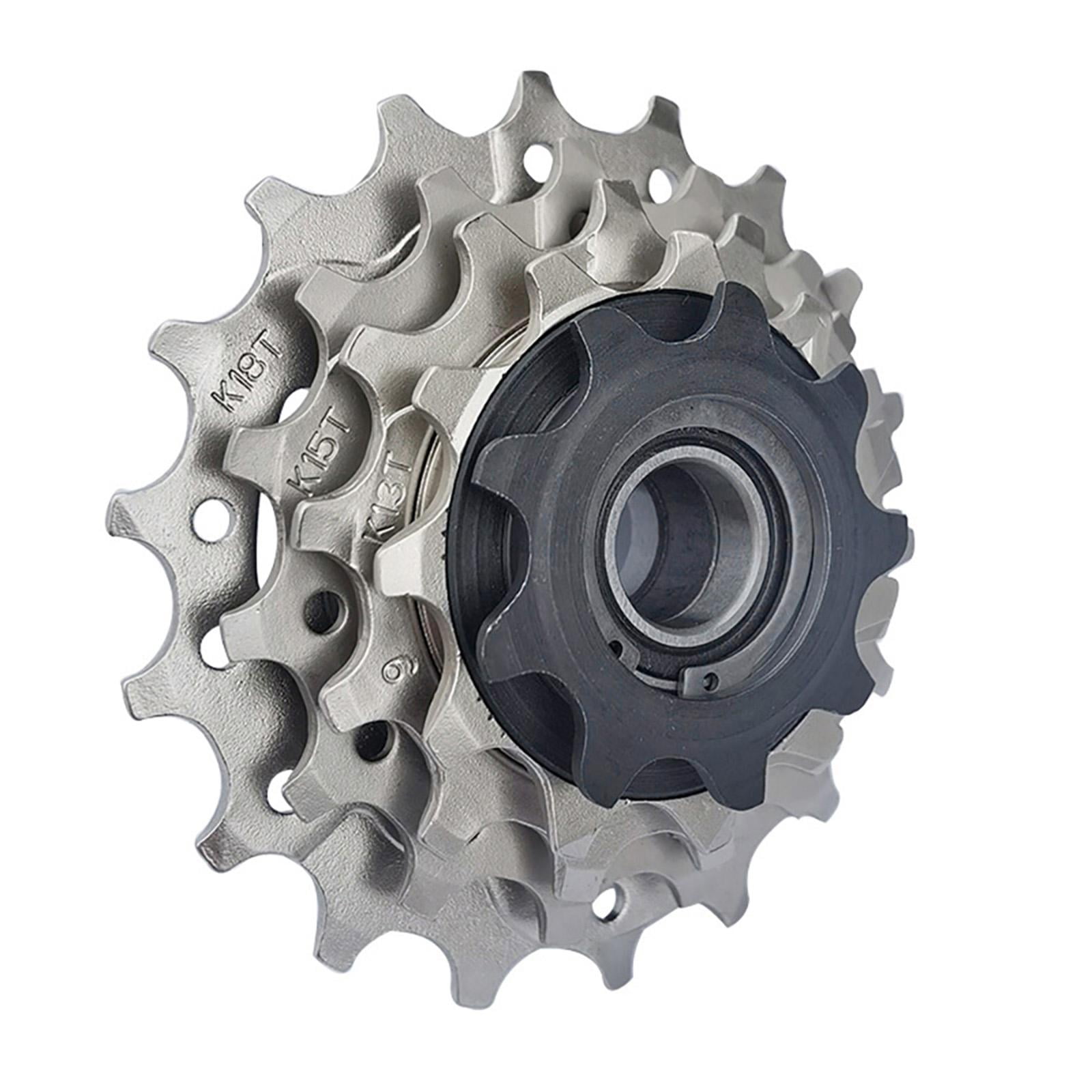 Bike Freewheel Cassette Freewheel Modification Tool Steel Cog Sprocket Folding Flywheel for Folding Bike Repair Components Parts 5 Speed