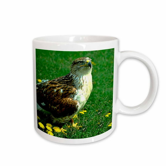 3drose, Feruginous Hawk, 15oz Mug