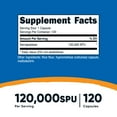 thumbnail image 3 of Nutricost Serrapeptase 120,000 SPU, 120 Capsules - Vegetarian Supplement, 3 of 5