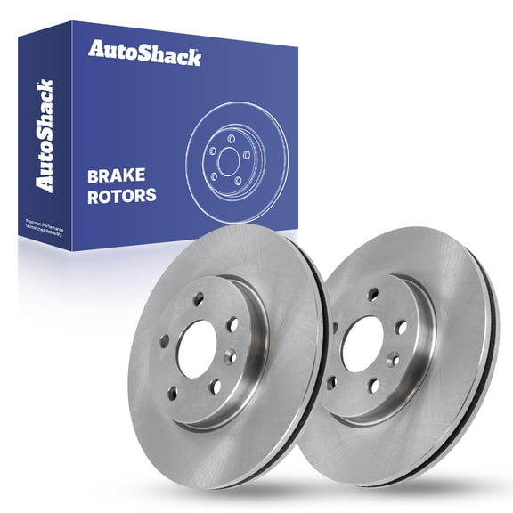 AutoShack Front Brake Rotors for Chevrolet, Cruze 2011-2019 Sonic 2012-2020 Bolt EV 2017-2023 Cruze Limited 2016 Bolt EUV 2022-2023 Volt 2016-2019, FWD L4 1.4L 1.5L 1.6L 1.8L - 10.87" (276 mm), 5-Lug
