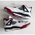 thumbnail image 2 of A i r-Jor-dan 4 Retro Mars Blackmon PROMO SAMPLE 2006 Men's Shoe Sneaker Sz 9.5 New, 2 of 6