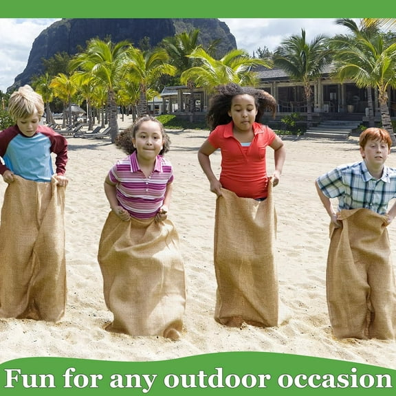 Potato Sack Game Bag Bag Outdoor Game Kids Adult Bbq Family Party Sack40*60