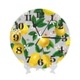 thumbnail image 7 of Kdxio Clock number Print Wall Clock,10 Inch Battery Operated Wall Clocks,Silent Non Ticking Small Analog Clock for Living Room,Office,Home,Bedroom,Kitchen,Bathroom, 7 of 7