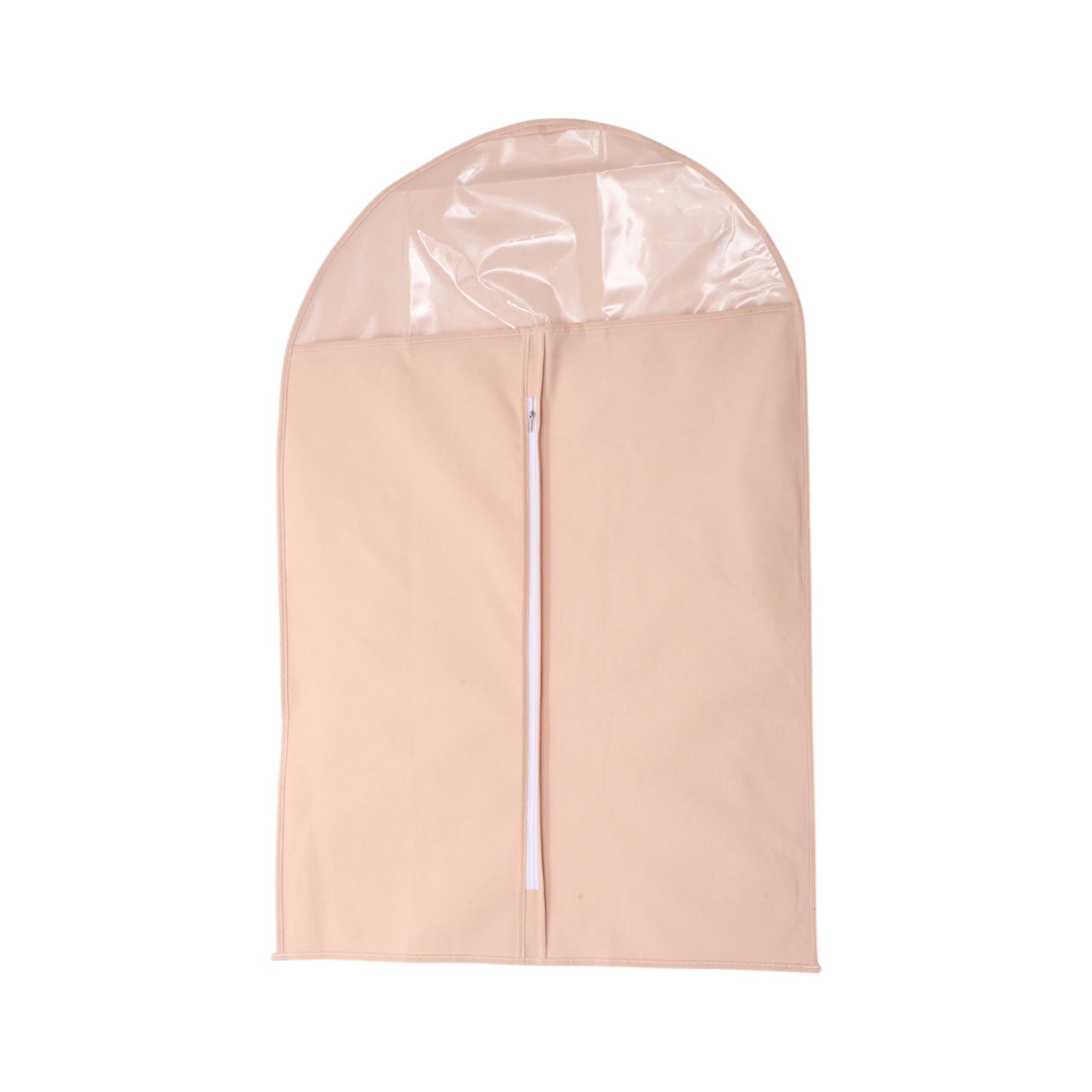 Unique Bargains 3 Pcs Dustproof Thickened Garment Bag Pink 35.43"x23.62"