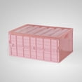 thumbnail image 1 of RUNROTOO Back Seat Storage Box Storage Organizer Plastic Pink 1Set for Car Storage, 1 of 3