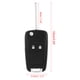 thumbnail image 3 of Llave de Automóvil de control remoto con 2 botón, chip, 433MHz, para Astra J, Corsa E, Insignia, Zafira C, incluye Blade, Clave Completa, 3 of 7