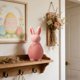 thumbnail image 5 of TanSiDing Easter Bunny Figurine Decorations, Festive Spring Home Decor, Desktop Ornament, Durable Foam Craft, Indoor Outdoor Holiday Decorations, 5 of 6