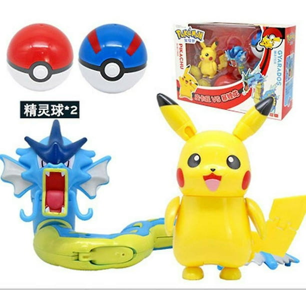 Pokemon Pikachu Fire breathing Dragon Set Boy Educational Toy