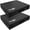 Black, variant on Yes4All 6 Inches Silencer Drop Pads/Weightlifting Drop Pads - Black