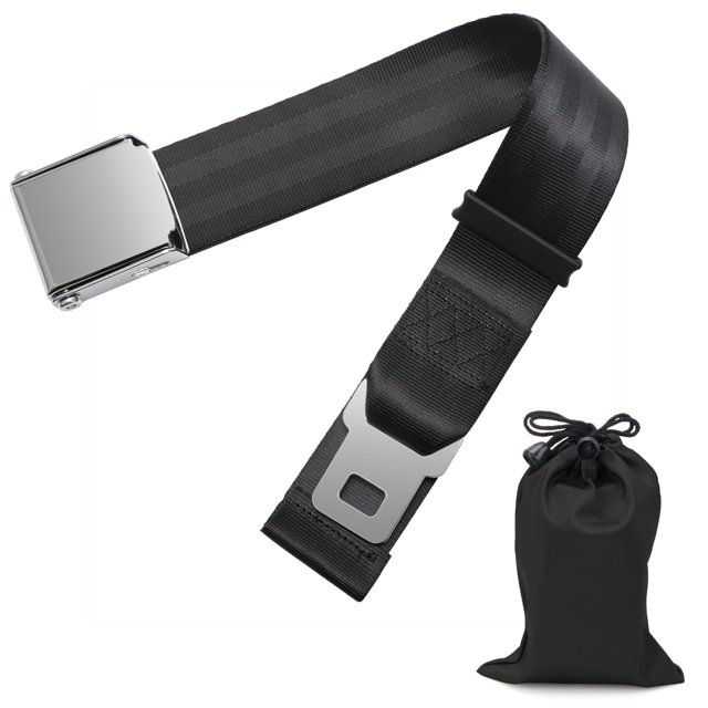 Extensor de cinturón de seguridad para avión Coolrunner, ajustable de 18 a 81 cm