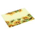 thumbnail image 2 of Kdxio Sunflowers On A Yellow Background for Dish Drying Mat,24*18 inch Absorbent Dish Drainer Kitchen Counter,Large Size Dish Drying Pad for Countertops,Draining Racks, 2 of 9