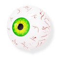 thumbnail image 1 of Inflatable Eyeball Balloon Blood Shot Halloween Party Inflatables Red Green Blue Yellow Yard Decoration,green, 1 of 5