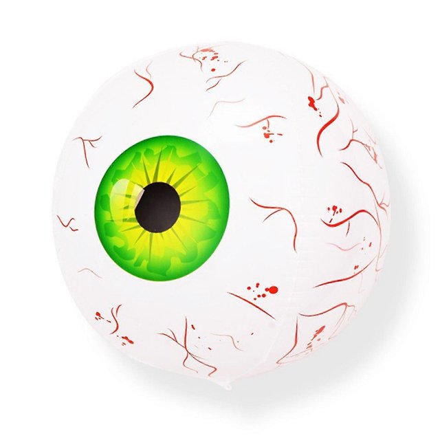 Inflatable Eyeball Balloon Blood Shot Halloween Party Inflatables Red Green Blue Yellow Yard Decoration,green