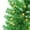 Green, variant on 4.5 ft Pre-lit Green Tinsel Tree 160 Tips 70 UL Clear Incandescent Lights