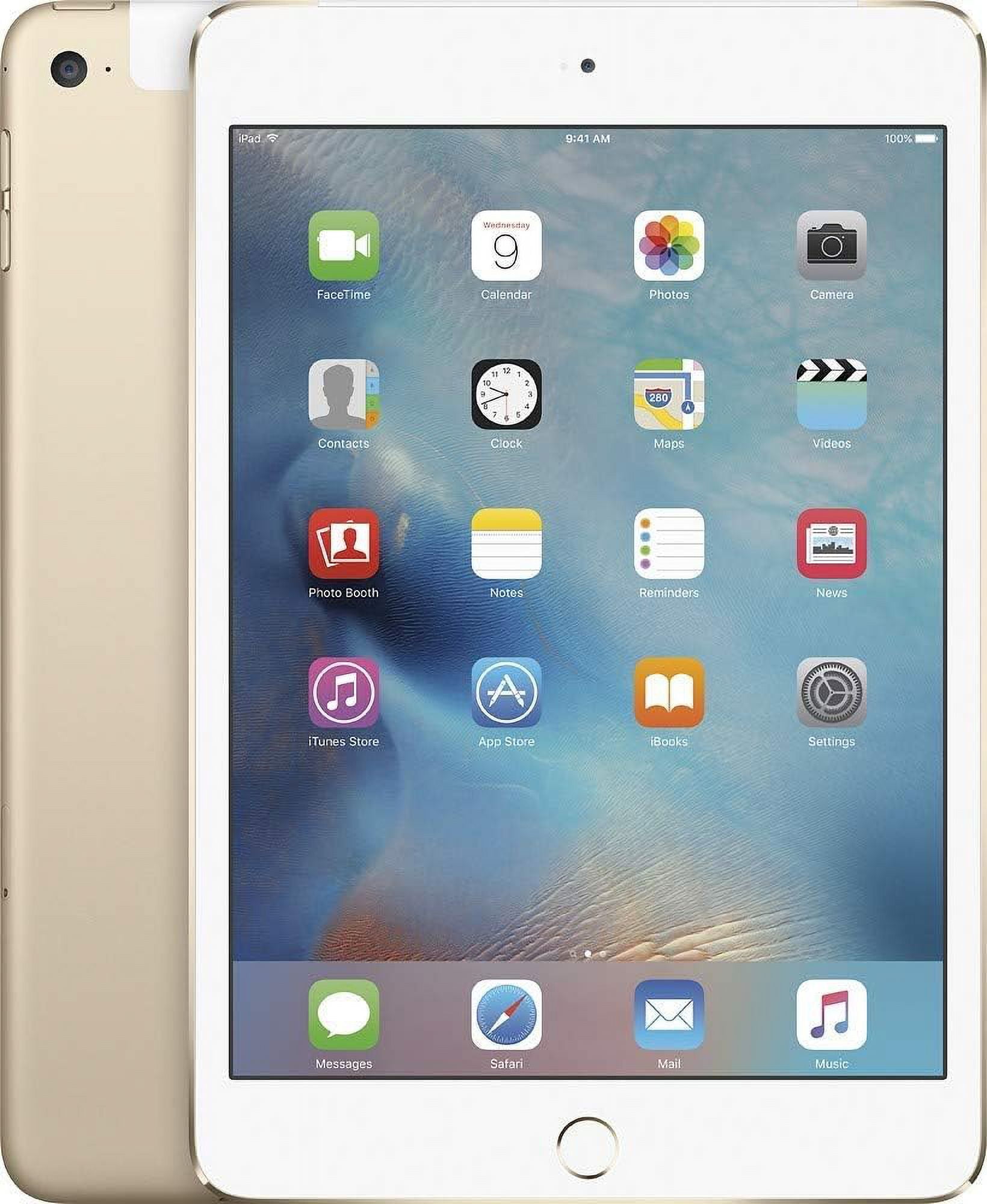 Apple iPad Mini 4 128GB ( WiFi + Cellular ) - Certified