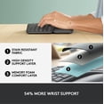 thumbnail image 4 of Logitech ERGO K860 920-009166 Black 2.4 GHz Bluetooth Split Keyboard, 4 of 9