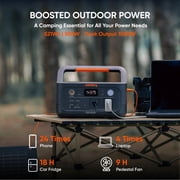 Jackery E500AC 508Wh Portable Power Station with Small Carrying Bag, 500W LiFePO4 Battery for Camping, Outdoors & Power Outages