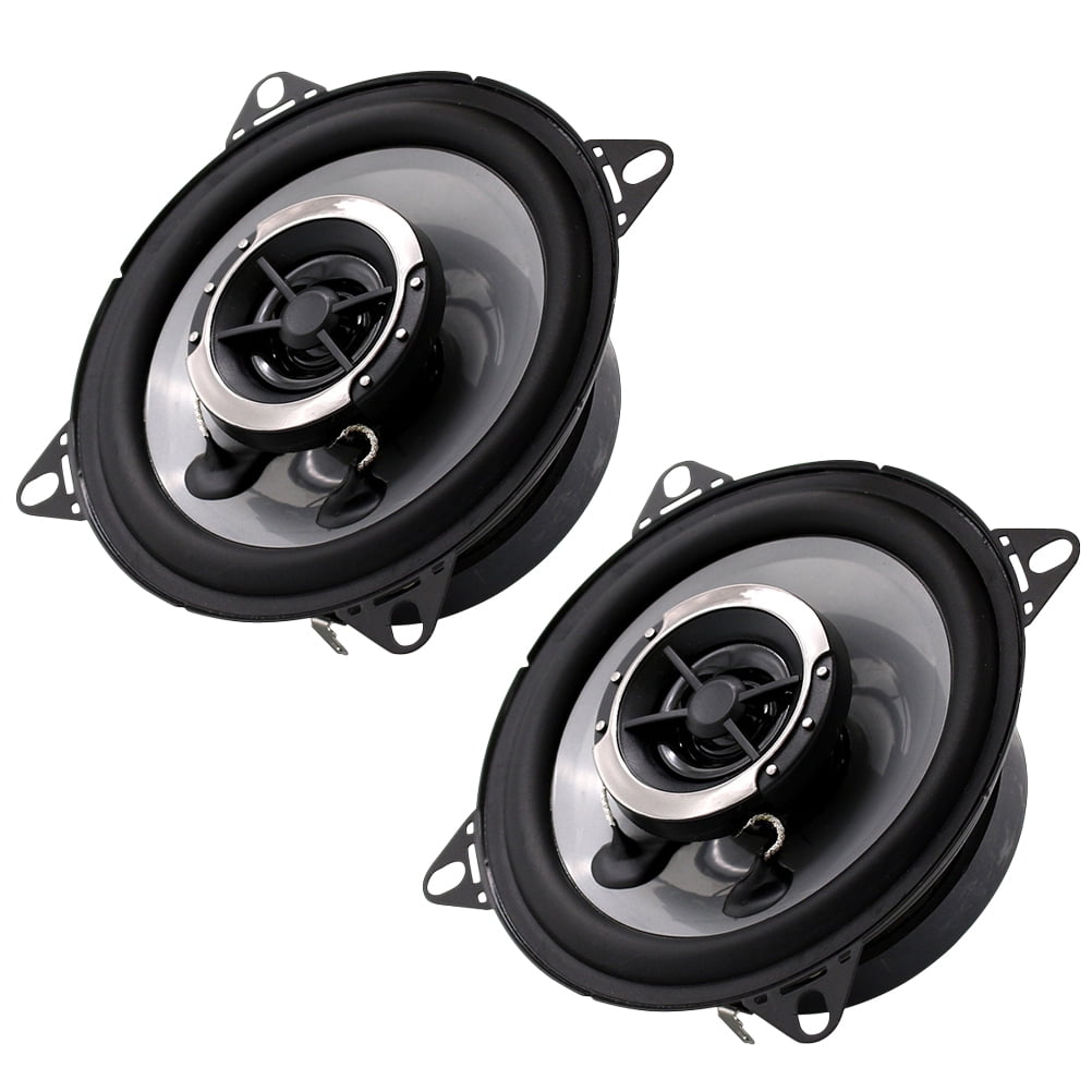 WDiYA 5.25-Inch Car Coaxial Speakers - Carbon Fiber Cones, 300W Peak, 4 Ohm, 2-Way Full Range - Set Of 2 Speakers