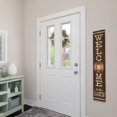 thumbnail image 5 of My Word! Welcome To The Cabin Porch Board Welcome Sign & Porch Leaner for Front Porch Deck Patio or Wall - Indoor Outdoor Farmhouse Rustic Vertical Home Decor 8"x46.5", 5 of 5