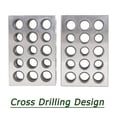 thumbnail image 3 of ALL-CARB 1 x 2 x 3 Matched Ultra Precision Parallel Blocks Set, 23-Hole 0.0001 Inch Alloy Steel, 123 Parallel Block Set with Screws and Hex Key, 3 of 6