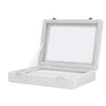 thumbnail image 4 of Jewellery Case, Jewelry Box Transparent Cover 7 Slot  For Bracelet White, 4 of 8