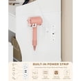 thumbnail image 5 of White Vanity Set with Mirror and Lights, Akaber Makeup Vanity Desk with Chair, Charging Station, Vanity for Women, 5 of 9
