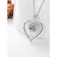 thumbnail image 5 of CACA LADY Mothers Day Gift Projection Necklace Picture Necklace Photo Necklace Christmas Jewelry Gifts for Women Mom Mother Wife, 5 of 6