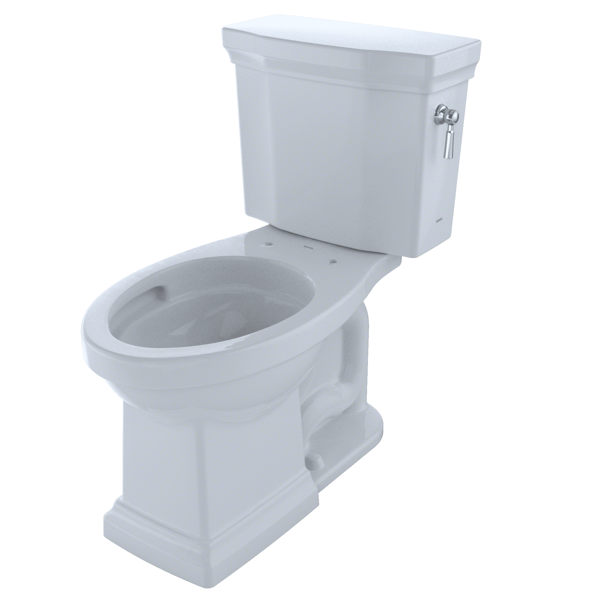 TOTO® Promenade® II TwoPiece Elongated 1.28 GPF Universal Height Toilet with CeFiONtect? and