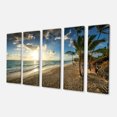 thumbnail image 2 of Beautiful Caribbean Vacation Beach - Large Beach Canvas Wall Art, 2 of 3