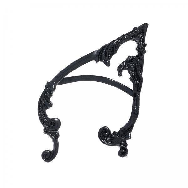 Pendientes Con Clip Hechos A Mano Strade Fareast Estilo Gótico Vintage Para Halloween Color Negro
