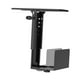 thumbnail image 4 of Soporte de montaje debajo del escritorio para de PC, ancho universal ajustable de 13,5 a 23 cm, altura ajustable de 37 a 52 cm, soporte resistente, 4 of 8