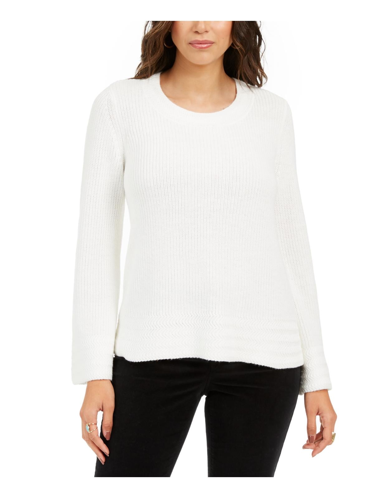 Eyelash Knit Pullover Sweater 