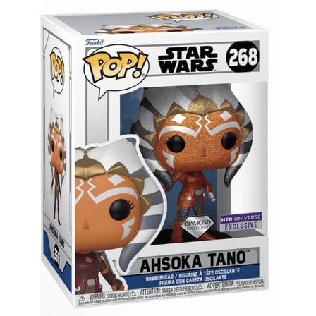 Funko Pop Ahsoka Tano Diamond Collection Vinyl Figure Exclusive