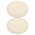 thumbnail image 2 of Round Blank Crochet Knitting Wooden Base for DIY Craft Weaving Basket Making Supplies Home Decoration, 2 of 10