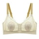 thumbnail image 1 of Gibobby Brasier de Cierre Frontal, cómodo sujetador con hebilla frontal, ropa interior femenina de tamaño(Beige,95D), 1 of 4