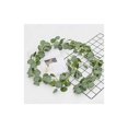 thumbnail image 5 of Guirnaldas de eucalipto artificiales, juego de 2 guirnaldas verdes, vides de eucalipto de seda falsa, Fondo de boda, decoración Floral de pared, 5 of 5
