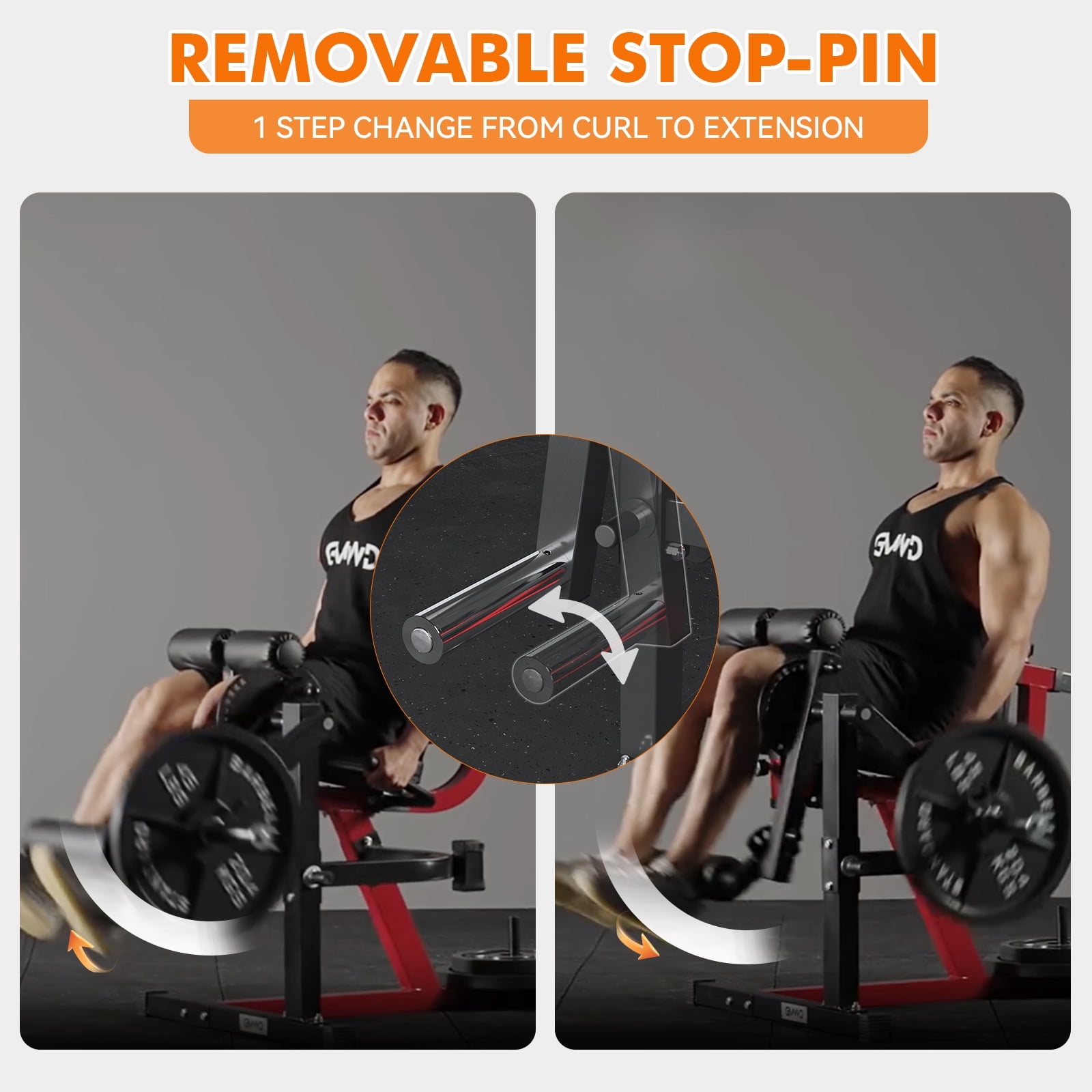 Leg Inner Thai Machine Mikolo Leg Extension and Curl Machine, Leg Training Thailand | Ubuy
