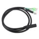 thumbnail image 5 of Cable De Conversión De Extensión De Bicicleta Eléctrica, Conector Impermeable Anti Sobrecalentamiento Cable De Extensión De Motor De Bicicleta Eléctrica Duradero De 106,5 Cm Y, 5 of 7