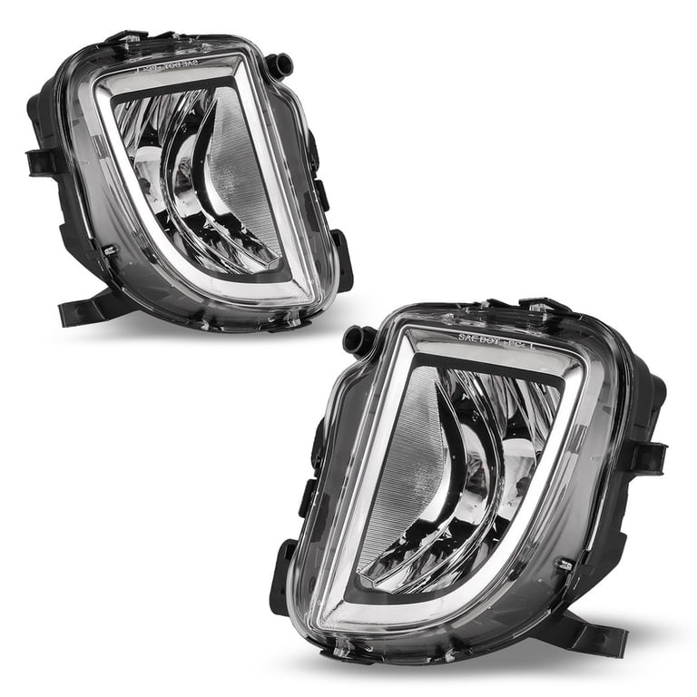 For 06-09 Volkswagen GTI 06-10 Jetta Driving Fog Lights Clear Bumper