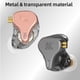 thumbnail image 5 of Auriculares móviles Auriculares deportivos con cable Escuchar música Auriculares de fitness Suministros para teléfonos inteligentes Negro Ordinario de 3,5 mm Guardung EL022529-03B, 5 of 6