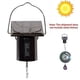 thumbnail image 2 of Wind Spinner Rotating Motor Solar Energy Electric Battery Powered Garden Decor Drives Wind Machine Windmill Motor, 2 of 5