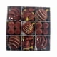 thumbnail image 1 of Juego de 27 bolas navideñas de terciopelo flocado | Adornos colgantes de plástico marrón para árbol | Decoración navideña duradera y resistente a la decoloración para árboles, puertas, paredes,, 1 of 1
