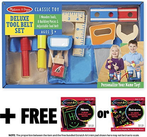 melissa and doug tool belt set